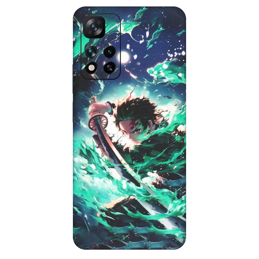 Xiaomi Redmi Phone Skins (All Models) - Sword Fighter Anime - Matte Finish (M-29) Mi 11i 5G