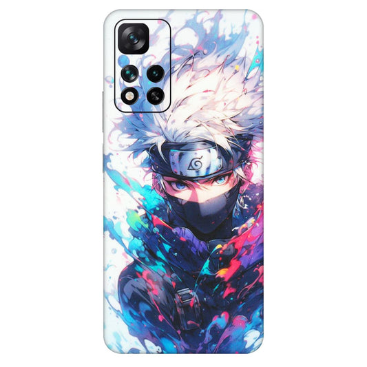 Xiaomi Redmi Phone Skins (All Models) - Naruto Face Mask - Matte Finish (M-03) Mi 11i 5G