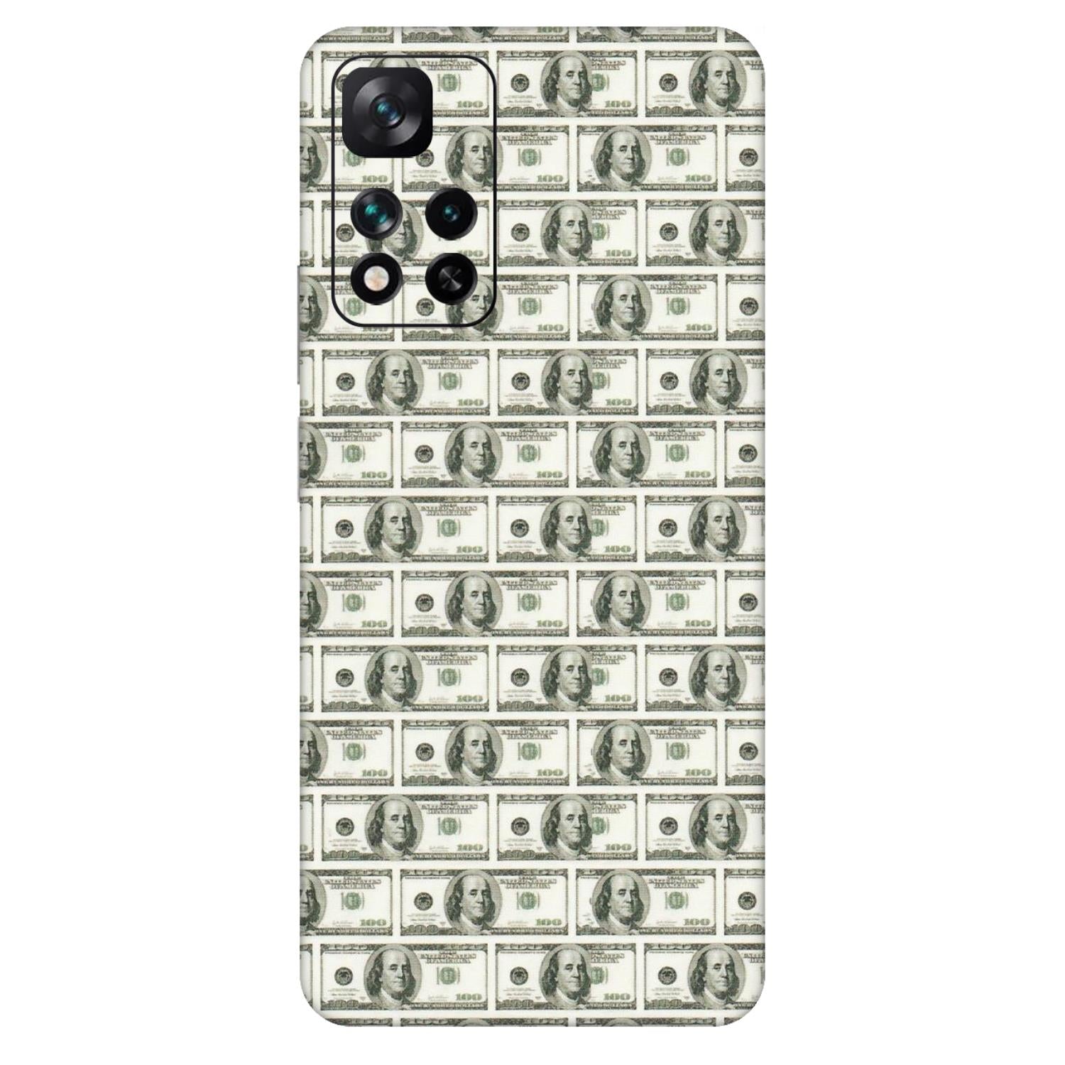 Xiaomi Redmi Phone Skins (All Models) - I Love Dollars - Matte Finish (M-40) Mi 11i 5G