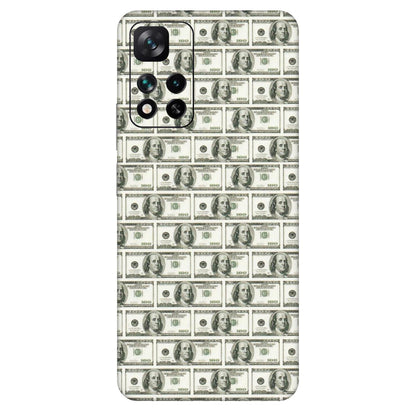 Xiaomi Redmi Phone Skins (All Models) - I Love Dollars - Matte Finish (M-40) Mi 11i 5G