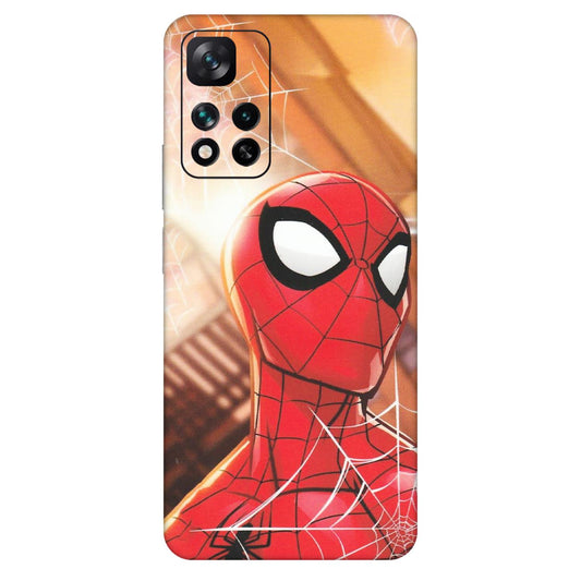 Xiaomi Redmi Phone Skins (All Models) - Spiderman Face New - Matte Finish (M-41) Mi 11i 5G