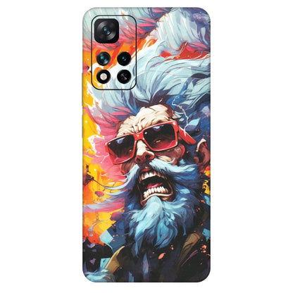 Xiaomi Redmi Phone Skins (All Models) - Daddy Cool Character - Matte Finish (M-43) Mi 11i 5G