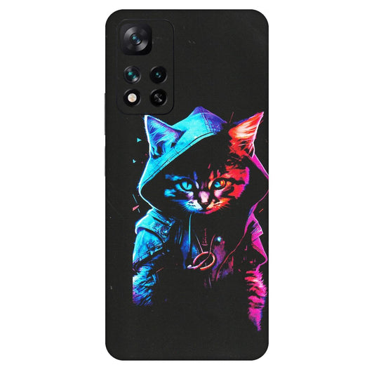 Xiaomi Redmi Phone Skins (All Models) - Cyberpunk Cat - Matte Finish (M-45) Mi 11i 5G