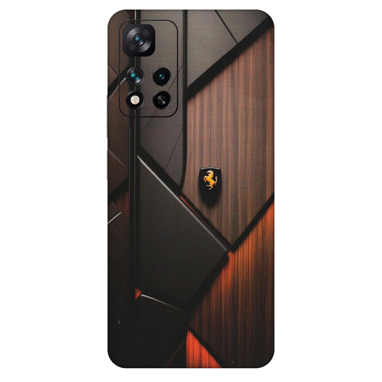 Xiaomi Redmi Phone Skins (All Models) - Lambo Beauty Wood Pattern Sober - Matte Finish (M-51) Mi 11i 5G