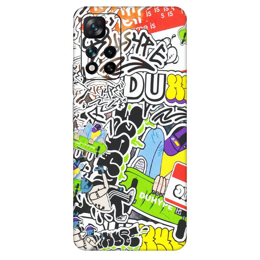 Xiaomi Redmi Phone Skins (All Models) - Dope Graffiti - Matte Finish (M-61) Mi 11i 5G
