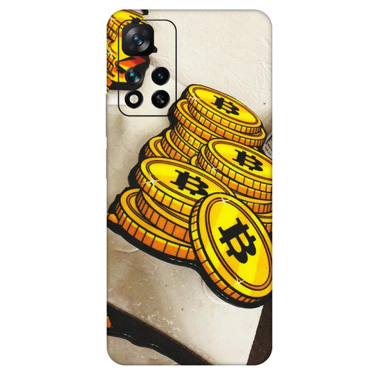 Xiaomi Redmi Phone Skins (All Models) - Billionaire Bitcoin Collection - Matte Finish (M-92) Mi 11i 5G