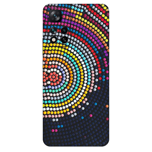 Xiaomi Redmi Phone Skins (All Models) - Rainbow Dot Mandala - Matte Finish (M-97) Mi 11i 5G