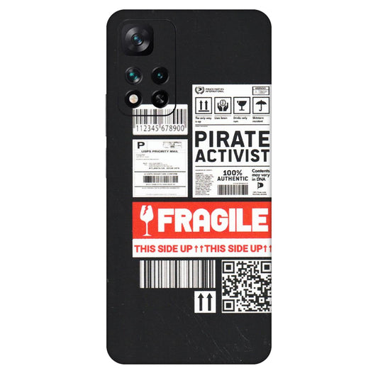 Xiaomi Redmi Phone Skins (All Models) - Handle With Care - Matte Finish (M-99) Mi 11i 5G