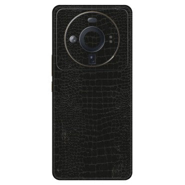 Xiaomi Redmi Phone Skins (All Models) - Snake Leather Black - 3D Embossed Finish (L-107) Mi 12S Ultra 5G