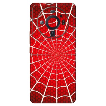 Xiaomi Redmi Phone Skins (All Models) - Classic Spidey Web - 3D Embossed Finish (L-115) Mi 12S Ultra 5G