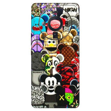 Xiaomi Redmi Phone Skins (All Models) - More Mickey Mouses - 3D Embossed Finish (L-118) Mi 12S Ultra 5G