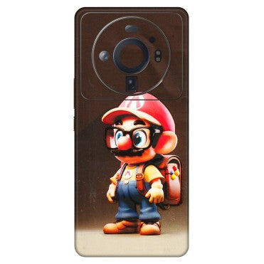 Xiaomi Redmi Phone Skins (All Models) - Little Mario - 3D Embossed Finish (L-119) Mi 12S Ultra 5G