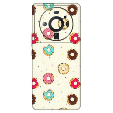 Xiaomi Redmi Phone Skins (All Models) - Mini Donuts Doodle Art - 3D Embossed Finish (L-122) Mi 12S Ultra 5G