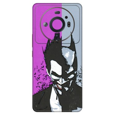 Xiaomi Redmi Phone Skins (All Models) - Batman & Joker - 3D Embossed Finish (L-143) Mi 12S Ultra 5G