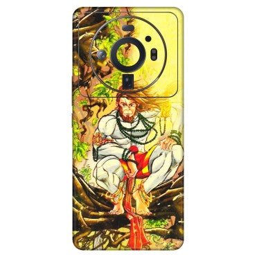 Xiaomi Redmi Phone Skins (All Models) - Lord Hanuman - 3D Embossed Finish (L-152) Mi 12S Ultra 5G