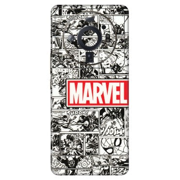 Xiaomi Redmi Phone Skins (All Models) - Marvel Comic - 3D Embossed Finish (L-171) Mi 12S Ultra 5G