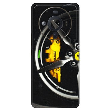 Xiaomi Redmi Phone Skins (All Models) - Ferrari Wheel Alloy - 3D Embossed Finish (L-173) Mi 12S Ultra 5G