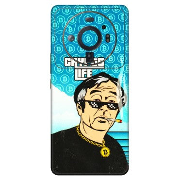 Xiaomi Redmi Phone Skins (All Models) - Crypto Thug Life - 3D Embossed Finish (L-179) Mi 12S Ultra 5G
