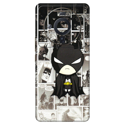 Xiaomi Redmi Phone Skins (All Models) - Toon Batman - 3D Embossed Finish (L-182) Mi 12S Ultra 5G
