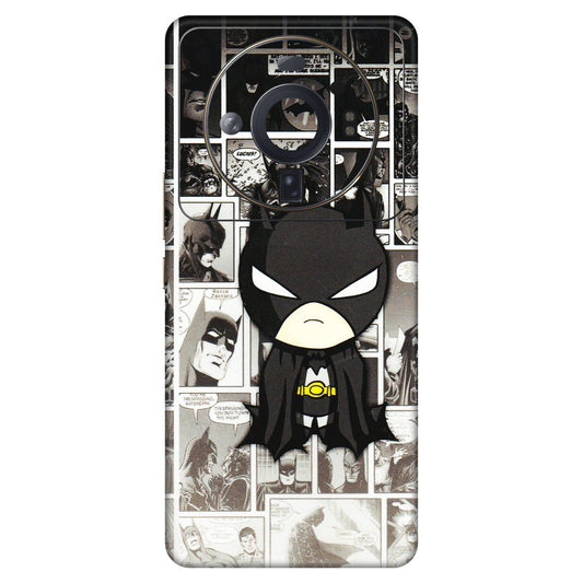 Xiaomi Redmi Phone Skins (All Models) - Toon Batman - 3D Embossed Finish (L-182) Mi 12S Ultra 5G