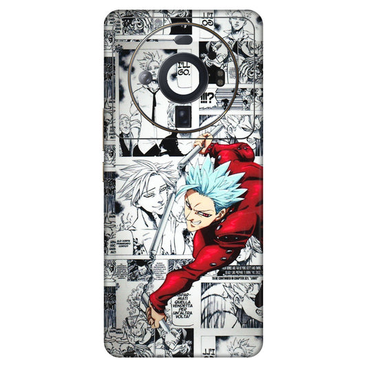 Xiaomi Redmi Phone Skins (All Models) - Anime Comic - 3D Embossed Finish (L-192) Mi 12S Ultra 5G