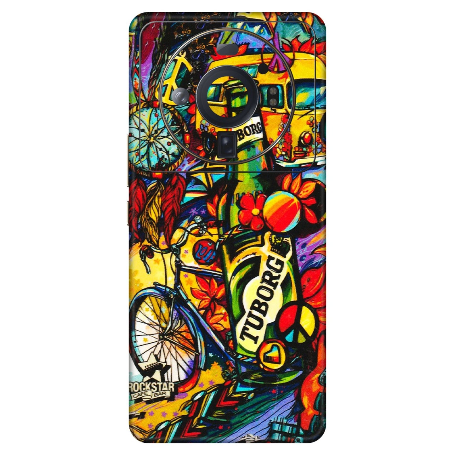 Xiaomi Redmi Phone Skins (All Models) - Cool Beer Bottle - 3D Embossed Finish (L-193) Mi 12S Ultra 5G