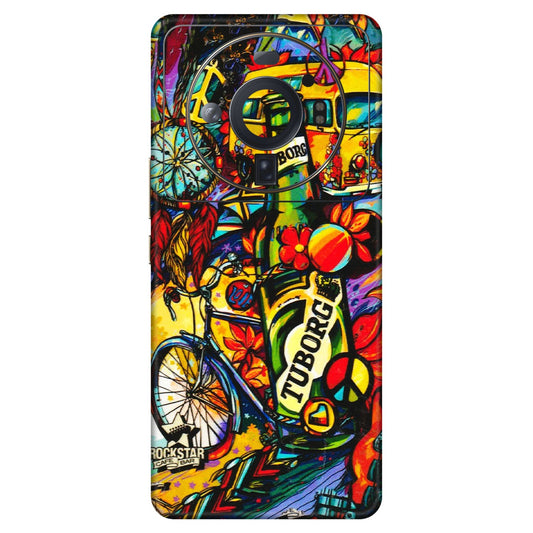 Xiaomi Redmi Phone Skins (All Models) - Cool Beer Bottle - 3D Embossed Finish (L-193) Mi 12S Ultra 5G