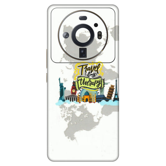 Xiaomi Redmi Phone Skins (All Models) - Travel Therapy - 3D Embossed Finish (L-199) Mi 12S Ultra 5G