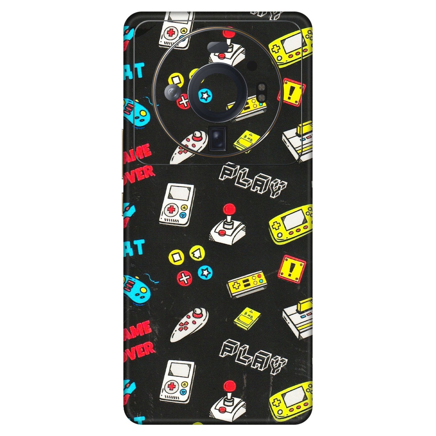 Xiaomi Redmi Phone Skins (All Models) - Gaming Doodles - 3D Embossed Finish (L-224) Mi 12S Ultra 5G