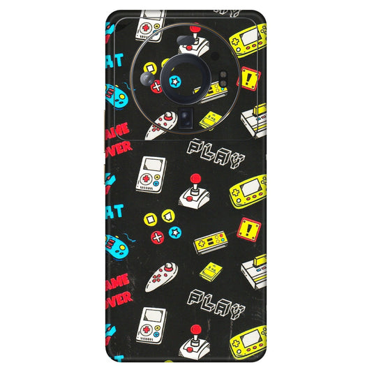 Xiaomi Redmi Phone Skins (All Models) - Gaming Doodles - 3D Embossed Finish (L-224) Mi 12S Ultra 5G