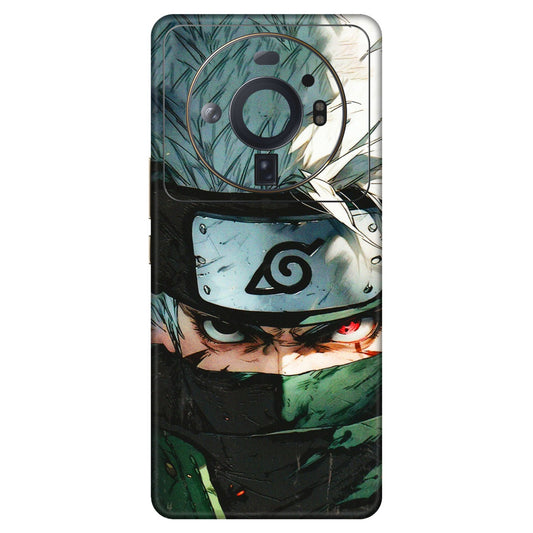 Xiaomi Redmi Phone Skins (All Models) - Kakashi Red Eye Focus - 3D Embossed Finish (L-227) Mi 12S Ultra 5G