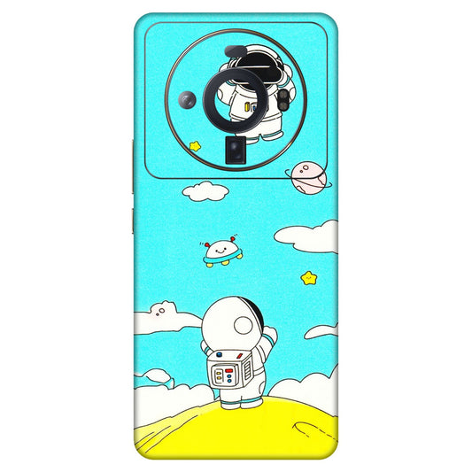 Xiaomi Redmi Phone Skins (All Models) - Blue Skies Astro Float - 3D Embossed Finish (L-230) Mi 12S Ultra 5G