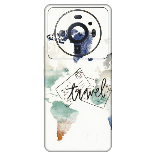 Xiaomi Redmi Phone Skins (All Models) - Travel The World - 3D Embossed Finish (L-232) Mi 12S Ultra 5G