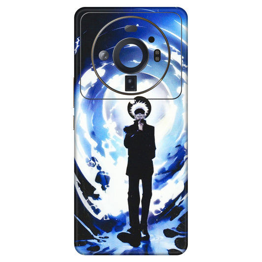 Xiaomi Redmi Phone Skins (All Models) - Satoru Gojo Dark Blue - 3D Embossed Finish (L-235) Mi 12S Ultra 5G