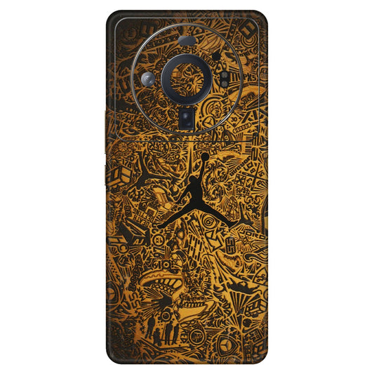 Xiaomi Redmi Phone Skins (All Models) - Premium Gold Basketball Player - 3D Embossed Finish (L-236) Mi 12S Ultra 5G