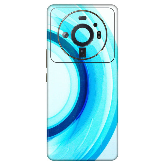 Xiaomi Redmi Phone Skins (All Models) - The Blue Curve - 3D Embossed Finish (L-244) Mi 12S Ultra 5G