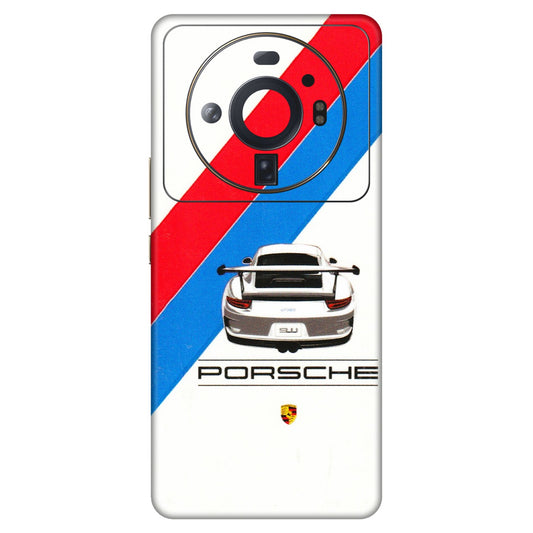 Xiaomi Redmi Phone Skins (All Models) - Porche Car Sober Logo - 3D Embossed Finish (L-248) Mi 12S Ultra 5G