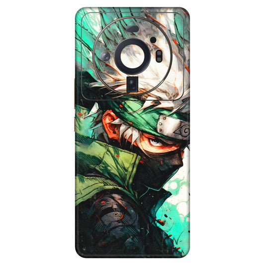 Xiaomi Redmi Phone Skins (All Models) - Kakashi Side Profile - 3D Embossed Finish (L-249) Mi 12S Ultra 5G