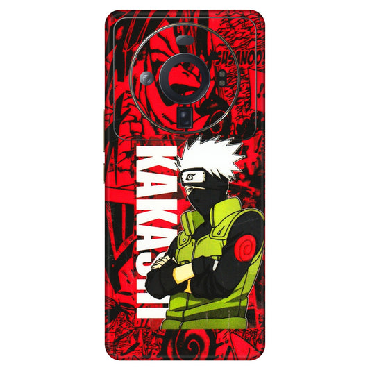 Xiaomi Redmi Phone Skins (All Models) - Kakashi Red Anime - 3D Embossed Finish (L-251) Mi 12S Ultra 5G