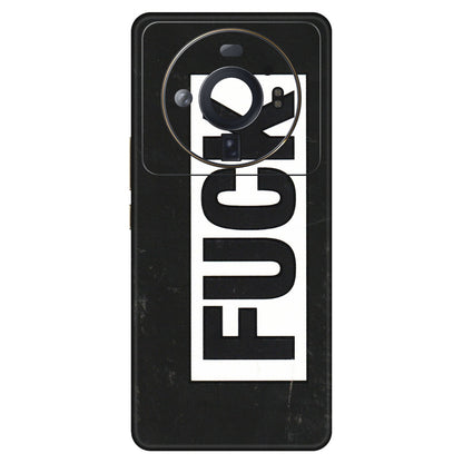 Xiaomi Redmi Phone Skins (All Models) - The F Word - 3D Embossed Finish (L-255) Mi 12S Ultra 5G