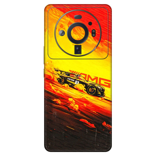 Xiaomi Redmi Phone Skins (All Models) - AMG Car Speed Cover - 3D Embossed Finish (L-256) Mi 12S Ultra 5G