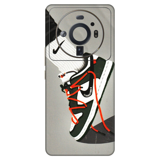 Xiaomi Redmi Phone Skins (All Models) - New Grey Sneaker - 3D Embossed Finish (L-261) Mi 12S Ultra 5G