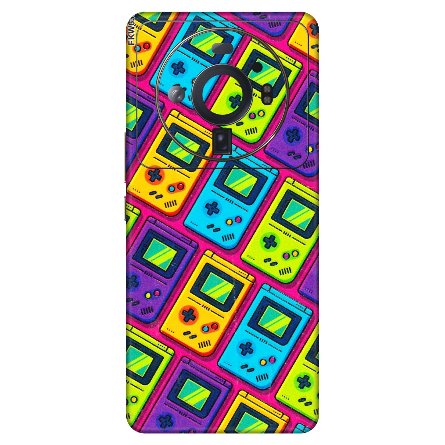 Xiaomi Redmi Phone Skins (All Models) - Gameboy Colourful - 3D Embossed Finish (L-266) Mi 12S Ultra 5G