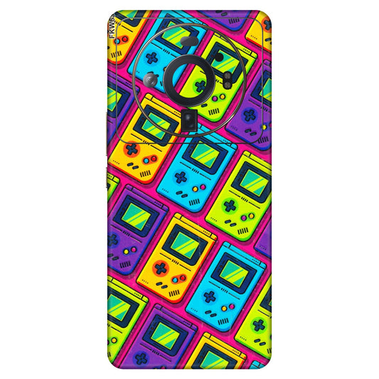 Xiaomi Redmi Phone Skins (All Models) - Gameboy Colourful - 3D Embossed Finish (L-266) Mi 12S Ultra 5G