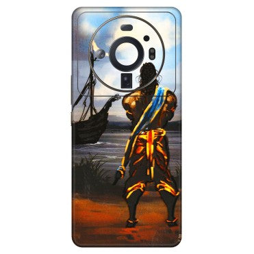 Xiaomi Redmi Phone Skins (All Models) - Heavenly God Figure - 3D Embossed Finish (L-34) Mi 12S Ultra 5G