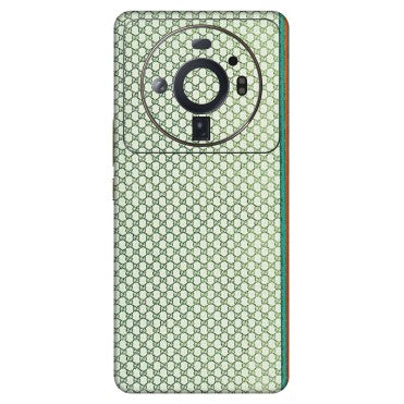 Xiaomi Redmi Phone Skins (All Models) - Gucci Fabric Pattern - 3D Embossed Finish (L-73) Mi 12S Ultra 5G