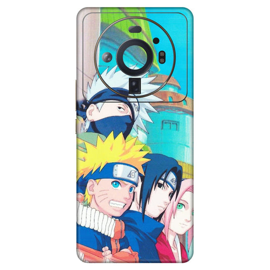 Xiaomi Redmi Phone Skins (All Models) - Team Minato And Kakashi - Matte Finish (M-101) Mi 12S Ultra 5G