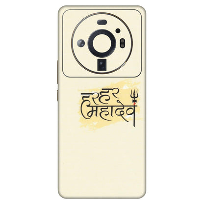 Xiaomi Redmi Phone Skins (All Models) - Har Har Mahadev - Matte Finish (M-10) Mi 12S Ultra 5G