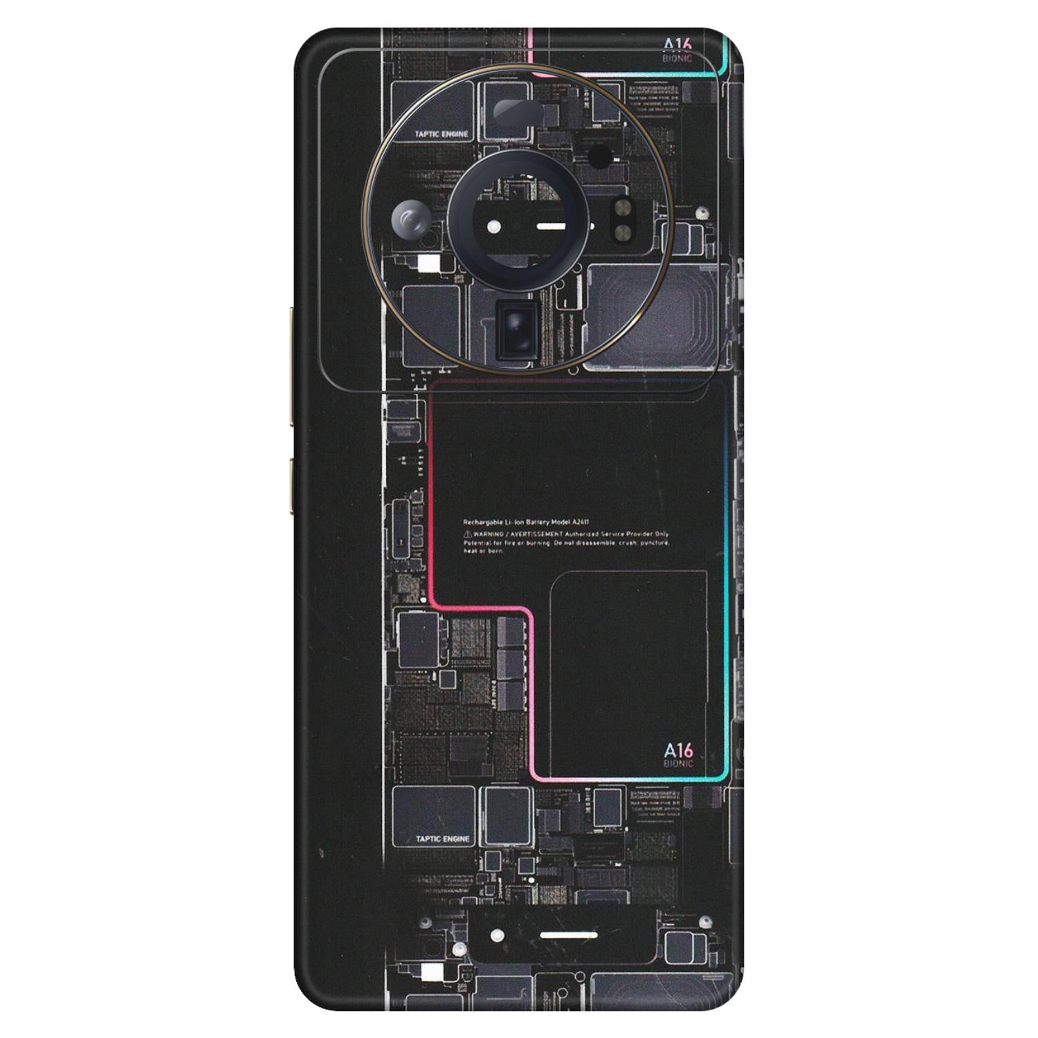 Xiaomi Redmi Phone Skins (All Models) - Motherboard Circuit Layout - Matte Finish (M-117) Mi 12S Ultra 5G