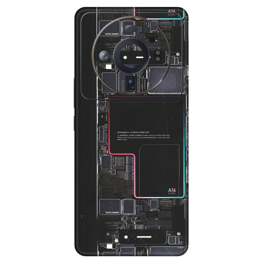 Xiaomi Redmi Phone Skins (All Models) - Motherboard Circuit Layout - Matte Finish (M-117) Mi 12S Ultra 5G